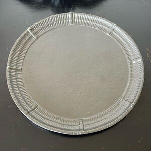 Pottery Barn Metal Round Tray